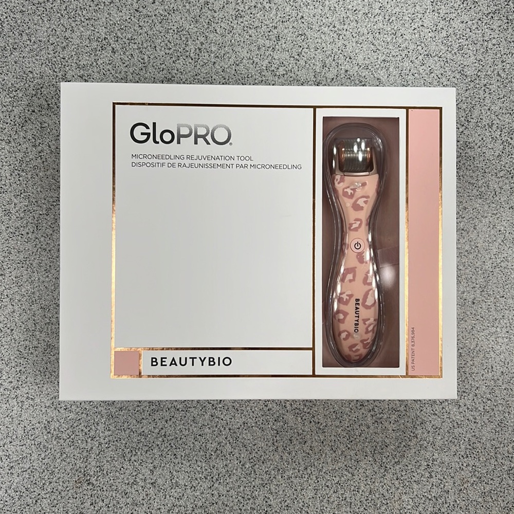 Glopro micro needling rejuvenation tool Leopard print